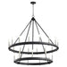 Quorum - 611-25-69 - 25 Light Chandelier - Aura - Textured Black