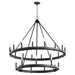 Quorum - 611-25-69 - 25 Light Chandelier - Aura - Textured Black
