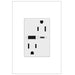 Legrand - ARTRUSB156ACW4 - Tamper-Resistant Ultra-Fast USB Type-A/C Outlet - Adorne - White