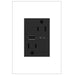 Legrand - ARTRUSB156ACG4 - Tamper-Resistant Ultra-Fast USB Type-A/C Outlet - Adorne - Graphite