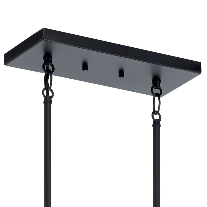 Kichler - 52350BK - 12 Light Linear Chandelier - Armand - Black
