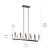 Kichler - 52350BK - 12 Light Linear Chandelier - Armand - Black