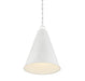 Meridian - M70112WH - One Light Pendant - White