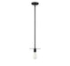 Meridian - M70113MBK - One Light Mini Pendant - Matte Black