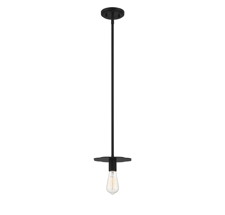 Meridian - M70113MBK - One Light Mini Pendant - Matte Black