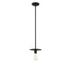 Meridian - M70113MBK - One Light Mini Pendant - Matte Black