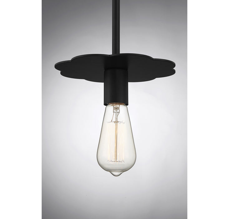 Meridian - M70113MBK - One Light Mini Pendant - Matte Black