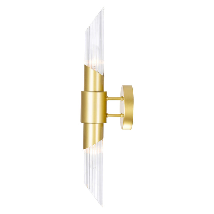 CWI Lighting - 1269W5-2-602 - Two Light Wall Sconce - Croissant - Satin Gold