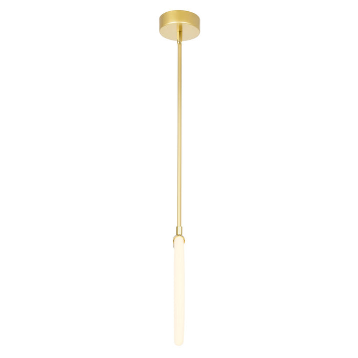 CWI Lighting - 1273P10-1-602 - LED Pendant - Hoops - Satin Gold