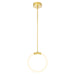 CWI Lighting - 1273P10-1-602 - LED Pendant - Hoops - Satin Gold