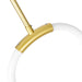 CWI Lighting - 1273P10-1-602 - LED Pendant - Hoops - Satin Gold