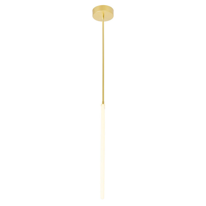 CWI Lighting - 1273P24-1-602 - LED Chandelier - Hoops - Satin Gold