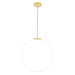 CWI Lighting - 1273P24-1-602 - LED Chandelier - Hoops - Satin Gold