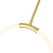 CWI Lighting - 1273P24-1-602 - LED Chandelier - Hoops - Satin Gold