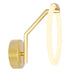 CWI Lighting - 1273W10-1-602 - LED Wall Sconce - Hoops - Satin Gold