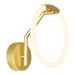 CWI Lighting - 1273W10-1-602 - LED Wall Sconce - Hoops - Satin Gold