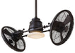 Minka Aire - F802L-KA - 42 Inch Performance Fan - Vintage Gryo Led - Kocoa