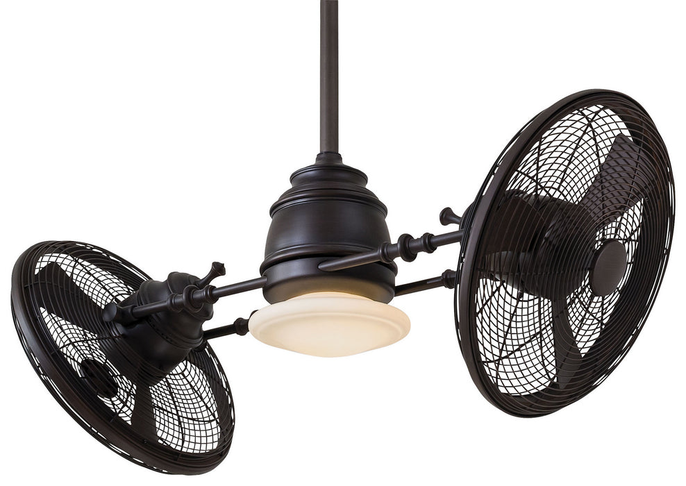 Minka Aire - F802L-KA - 42 Inch Performance Fan - Vintage Gryo Led - Kocoa