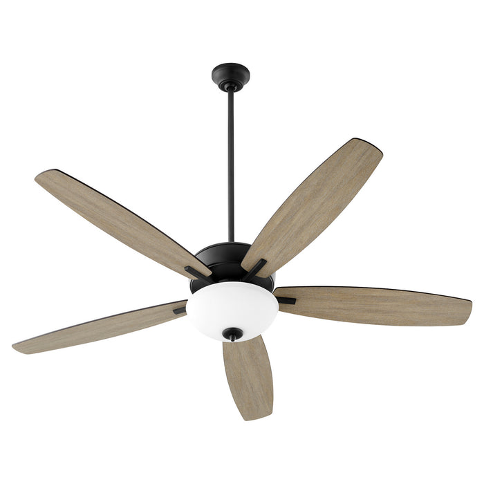 Quorum - 70605-69 - 60 Inch Ceiling Fan - Breeze 60 Inch  - Textured Black