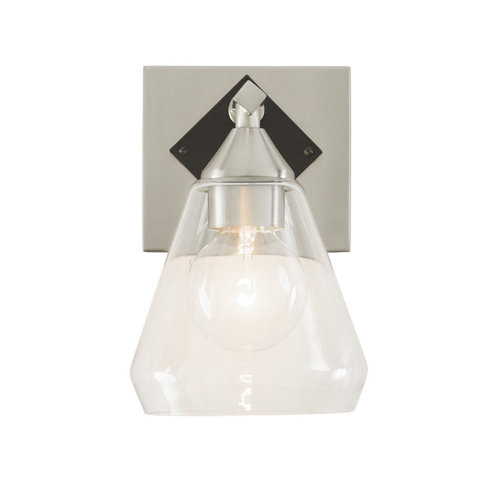 Varaluz - 349B01BNMB - One Light Bath - Prestige - Brushed Nickel/Matte Black