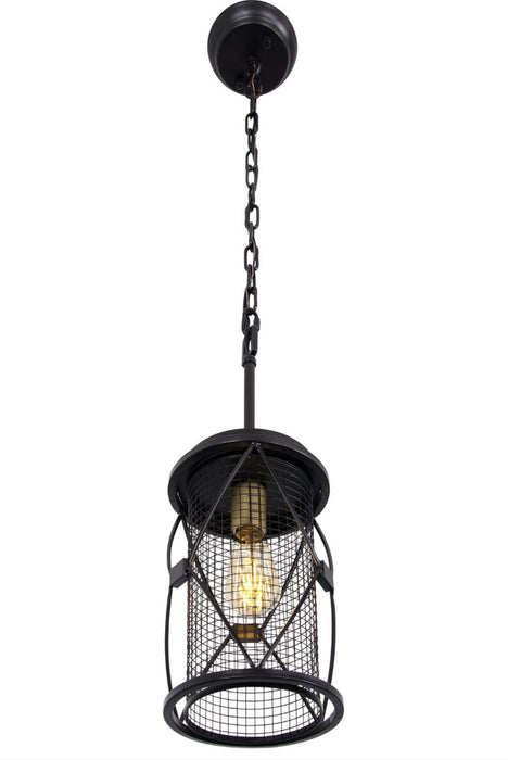 Varaluz - 612610 - One Light Pendant - Harlequin - Warm Bronze/Gold