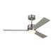 Visual Comfort Fan - 3ROZR44BS - 44``Ceiling Fan - Rozzen 44 - Brushed Steel