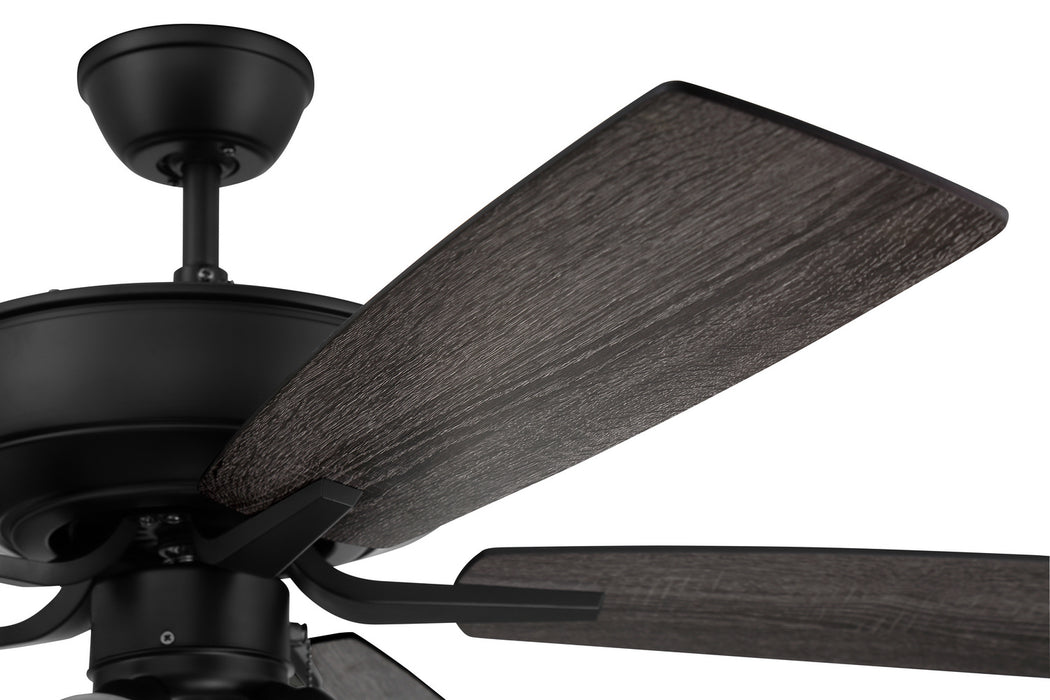 Craftmade - P104FB5-52FBGW - 52 Inch Ceiling Fan - Pro Plus 104 - Flat Black