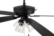 Craftmade - P104FB5-52FBGW - 52 Inch Ceiling Fan - Pro Plus 104 - Flat Black