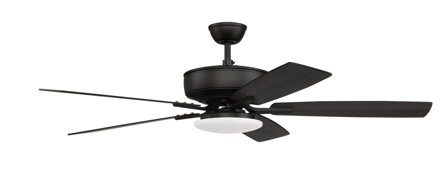 Craftmade - P112FB5-52FBGW - 52 Inch Ceiling Fan - Pro Plus 112 - Flat Black