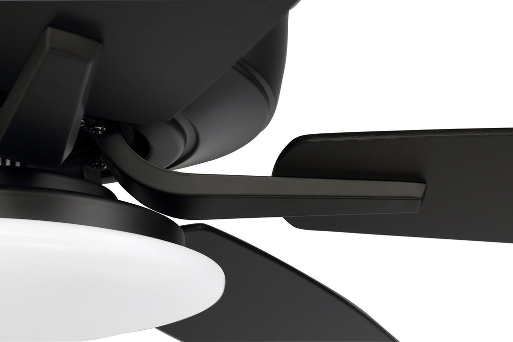 Craftmade - P112FB5-52FBGW - 52 Inch Ceiling Fan - Pro Plus 112 - Flat Black