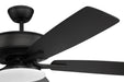 Craftmade - P112FB5-52FBGW - 52 Inch Ceiling Fan - Pro Plus 112 - Flat Black