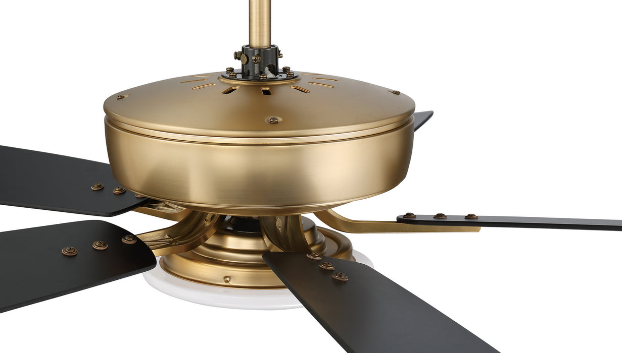 Craftmade - P112SB5-52BWNFB - 52" Ceiling Fan - Pro Plus 112 - Satin Brass