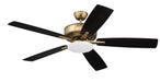 Craftmade - P112SB5-52BWNFB - 52" Ceiling Fan - Pro Plus 112 - Satin Brass