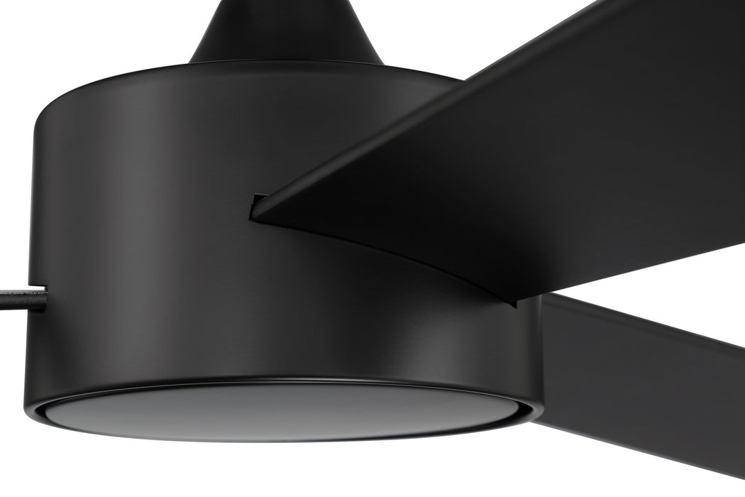 Craftmade - PRV52FB3 - 52"Ceiling Fan - Provision Indoor/Outdoor - Flat Black