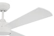 Craftmade - PRV52MWW3-NWF - 52"Ceiling Fan - Provision - Matte White