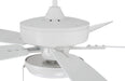 Craftmade - S119W5-60WWOK - 60"Ceiling Fan - Super Pro 119 - White