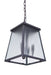 Craftmade - ZA4111-MN - Three Light Outdoor Pendant - Armstrong - Midnight