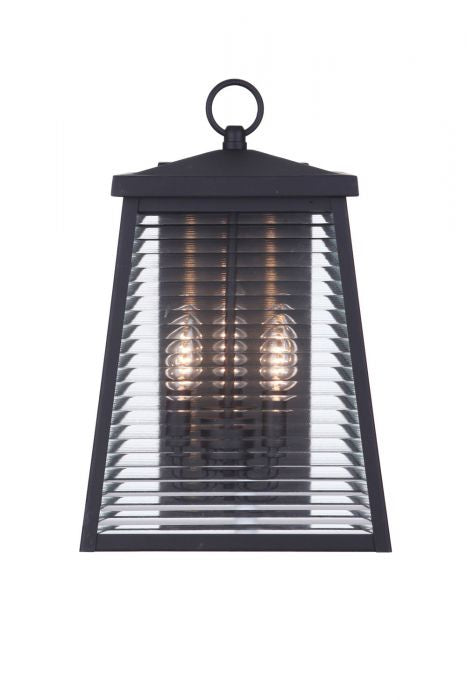 Craftmade - ZA4114-MN - Three Light Outdoor Wall Mount - Armstrong - Midnight
