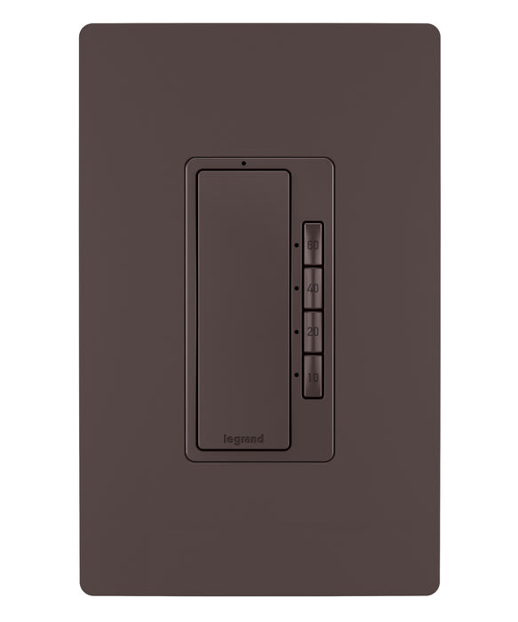 Legrand - RT2DBCCV4 - 4-Button Timer - Dark Bronze