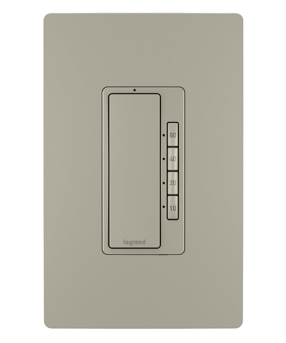 Legrand - RT2NICCV4 - 4-Button Timer - Nickel