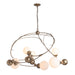Hubbardton Forge - 136421-SKT-84-GG0639 - Six Light Pendant - Sprig - Soft Gold
