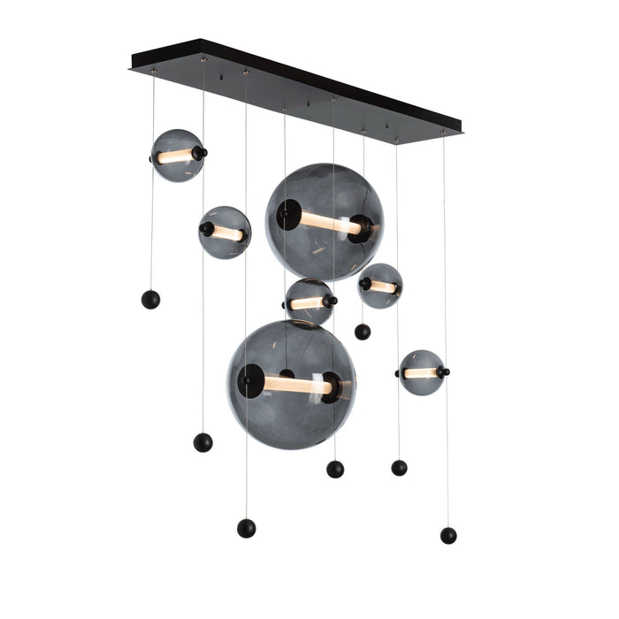 Hubbardton Forge - 139054-LED-STND-10-YL0694 - LED Pendant - Abacus - Black