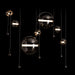 Hubbardton Forge - 139054-LED-STND-10-YL0694 - LED Pendant - Abacus - Black