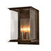 Hubbardton Forge - 304842-SKT-75-83-ZM0084 - Two Light Outdoor Wall Sconce - Kingston - Coastal Bronze