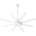 Quorum - 3-112-6 - 56"Ceiling Fan - Fleet - White