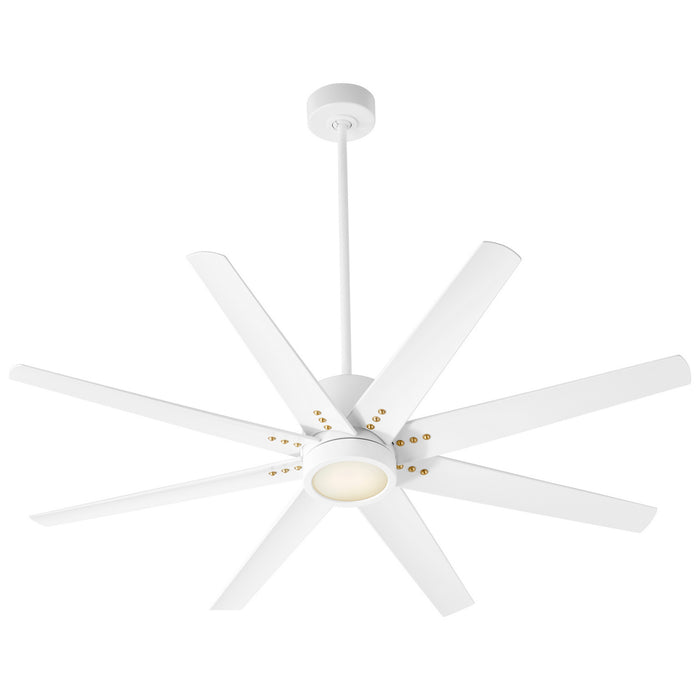 Quorum - 3-112-6 - 56"Ceiling Fan - Fleet - White