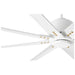 Quorum - 3-112-6 - 56"Ceiling Fan - Fleet - White
