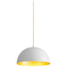 Quorum - 3-20-650 - LED Pendant - Lucci - White|Industrial Brass