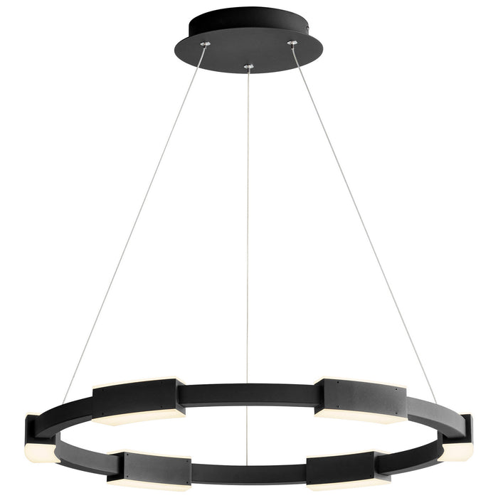 Quorum - 3-22-15 - LED Pendant - Dieter - Black