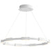 Quorum - 3-23-6 - LED Pendant - Dieter - White
